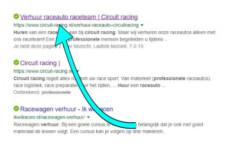 Beter in de zoekmachine- rankings Beter in de zoekmachine- rankings